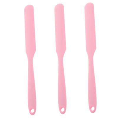 CALLARON 3pcs Silicone Hair Removal Wax Applicator Non-stick Waxing Wand Body Waxing Tool Reusable Sticks for Women