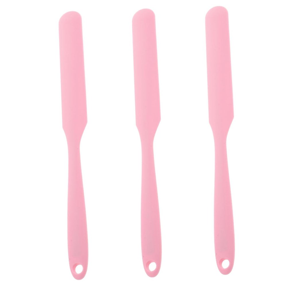 CALLARON 3pcs Silicone Hair Removal Wax Applicator Non-stick Waxing Wand Body Waxing Tool Reusable Sticks for Women