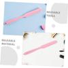 CALLARON 3pcs Silicone Hair Removal Wax Applicator Non-stick Waxing Wand Body Waxing Tool Reusable Sticks for Women view 3