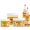 Genuine African Formula 3 Hair Gel with Extra Hold 4 Oz, 8 Oz, 16 Oz, and 2 Hair & Scalp Oil - 4 Oz, 6 Oz, Bundle view 1