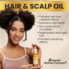 Genuine African Formula 3 Hair Gel with Extra Hold 4 Oz, 8 Oz, 16 Oz, and 2 Hair & Scalp Oil - 4 Oz, 6 Oz, Bundle view 2