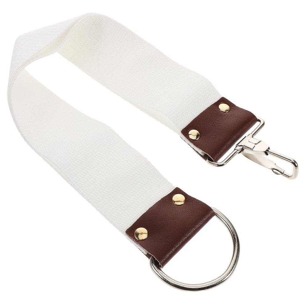 CALLARON Professional Dual Layer Canvas Barber Strop Lightweight and Portable Shaving Sharpening Belt for Comfortable Grooming and Easy Maintenance
