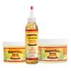 Genuine African Formula 2 Hair Gel with Extra Hold 4 Oz, 8 Oz and Hair & Scalp Oil - 6 Oz, Bunde view 1