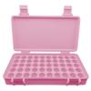 Planitia Corp. 3D Printed Vial Storage Case - Waterproof 3ml Vial Storage Case with 50 Slots - Freezer Safe Hard Shell Essential Oil Case for Home, Fridge, Travel, 16mm Max Diameter, 35mm Max Height view 1