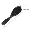 Baluue 2pcs Multi-functional Men's Hair Comb Beard Brush Kit Soft Bristles Styling Comb for Home Travel view 2