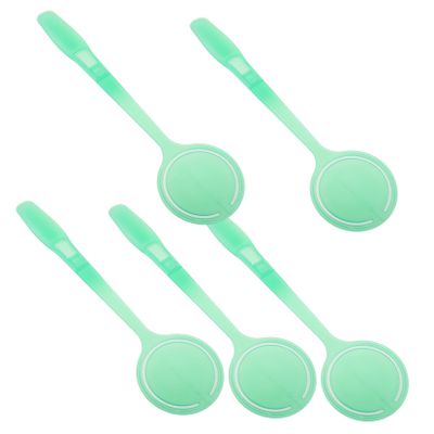 PACKOVE 5pcs Facial Pads Cotton Rounds Holder Beauty Tool for Clipping Cotton Pads Moisturizing Patting Stick for Face Care