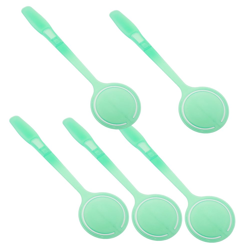 PACKOVE 5pcs Facial Pads Cotton Rounds Holder Beauty Tool for Clipping Cotton Pads Moisturizing Patting Stick for Face Care