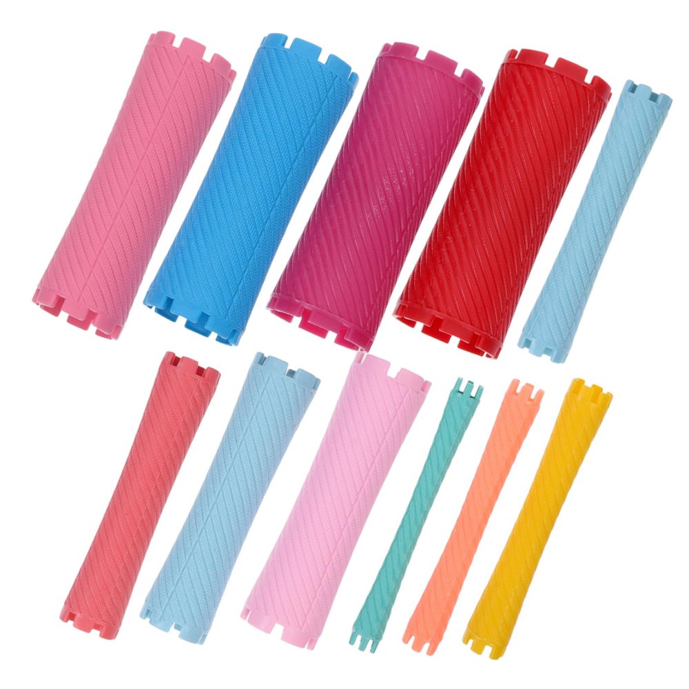 Gatuida 100pcs Hair Perm Rods for Wavy Hairstyles Reusable Hair Rollers for Women Easy to Use Styling Tools for Home Salon and