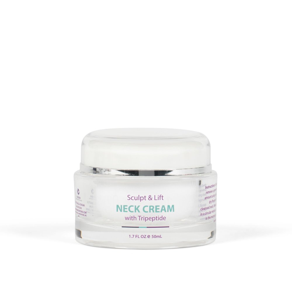 Omni Bioceuticals Sculpt & Lift Neck Cream with Tripeptides, 50ml