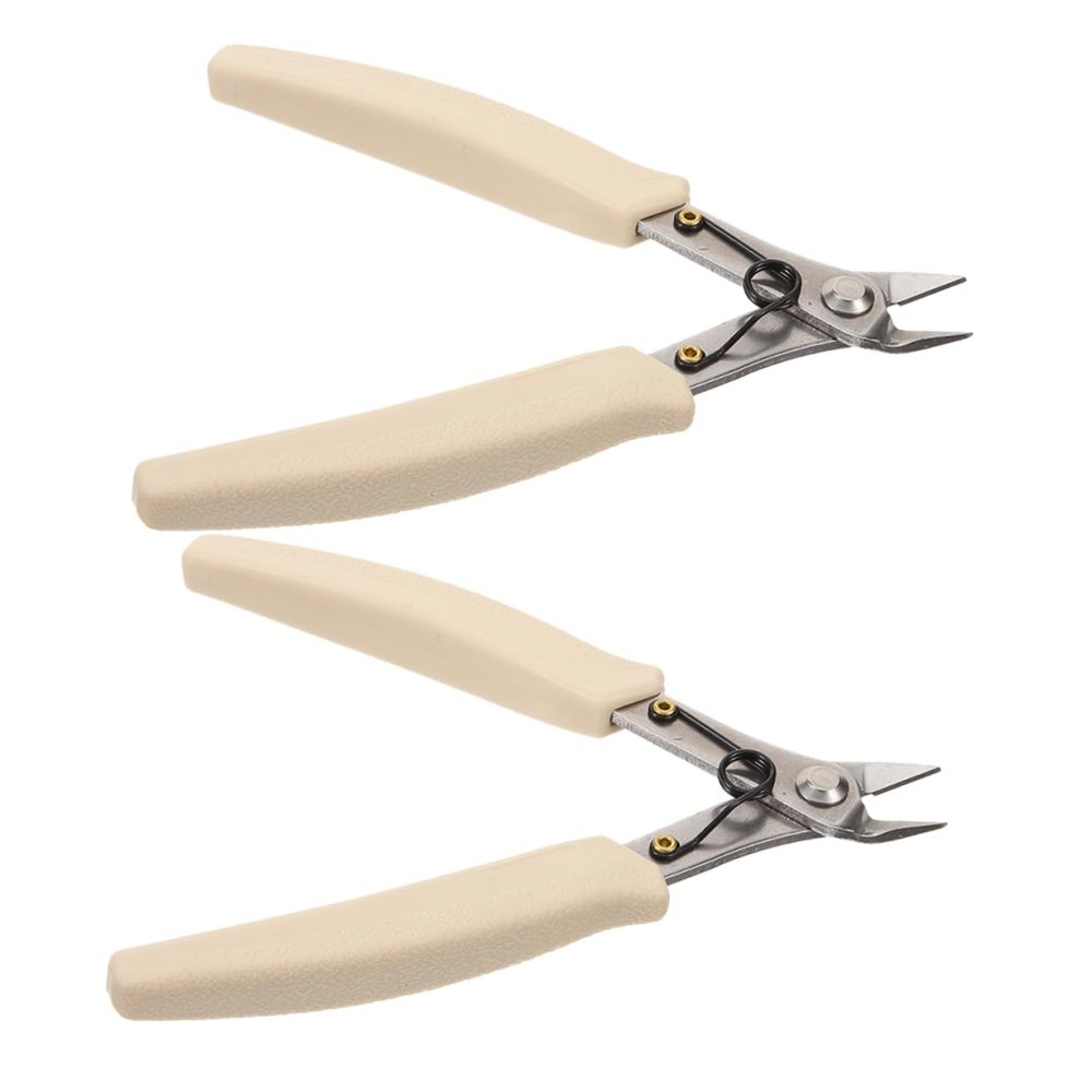 FOMIYES 2pcs Nail Cuticle Remover Tool Jewel Picker Nail Pullers Art Tools Cuticle Remover Rhinestone Embellishment Art Plier Manicure Decor Pliers