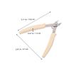 FOMIYES 2pcs Nail Cuticle Remover Tool Jewel Picker Nail Pullers Art Tools Cuticle Remover Rhinestone Embellishment Art Plier Manicure Decor Pliers view 2