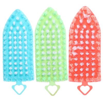 ADOCARN 3pcs Nail Brush Multi-purpose Cleaner for Fingernails Toes Versatile Duster Brush for Manicure Shoe Cleaning More Convenient Design