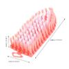 ADOCARN 3pcs Nail Brush Multi-purpose Cleaner for Fingernails Toes Versatile Duster Brush for Manicure Shoe Cleaning More Convenient Design view 2