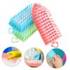 ADOCARN 3pcs Nail Brush Multi-purpose Cleaner for Fingernails Toes Versatile Duster Brush for Manicure Shoe Cleaning More Convenient Design view 3