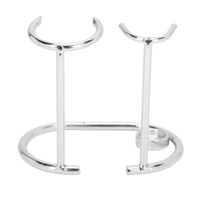 Barber Straight Vane/Wing Barber Straight Vane/Wing Holder, Small Shaving Brush Holder Safety with AntiSlip Features Stainless Steel Barber Straight Vane/Wing Barber Straight Vane/Wing Stand for