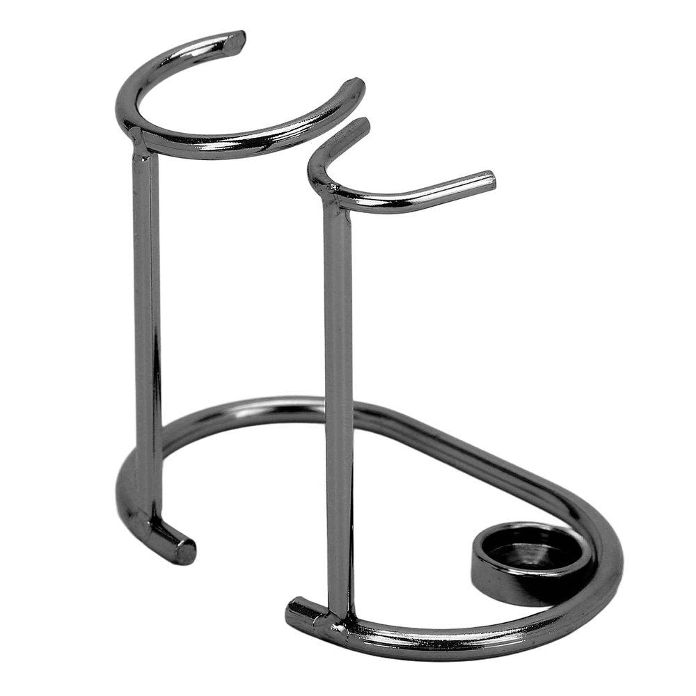 Barber Straight Vane/Wing Barber Straight Vane/Wing Holder, Small Shaving Brush Holder Safety with AntiSlip Features Stainless Steel Barber Straight Vane/Wing Barber Straight Vane/Wing Stand for