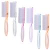 Didiseaon 6pcs Professional Nail Brush Nail Cleaning Brush Manicure Tools Long Handle Tech Supplies Random Color view 1