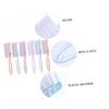Didiseaon 6pcs Professional Nail Brush Nail Cleaning Brush Manicure Tools Long Handle Tech Supplies Random Color view 3