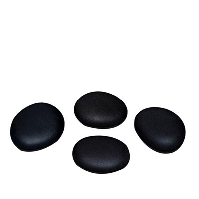 PENIKOKO 4pcs Natural Stone Massage Stones for Health Spa for Foot Care and Muscle Relief for Office Workers and Seniors
