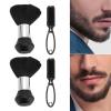 Barber Beard Brush Kit, Men's Shaving Brush Set, Rich Lather with Non Slip Handle, Premium Material for Salon, Home and Travel, Removes Debris, Keeps Beard Clean and Stylish view 2