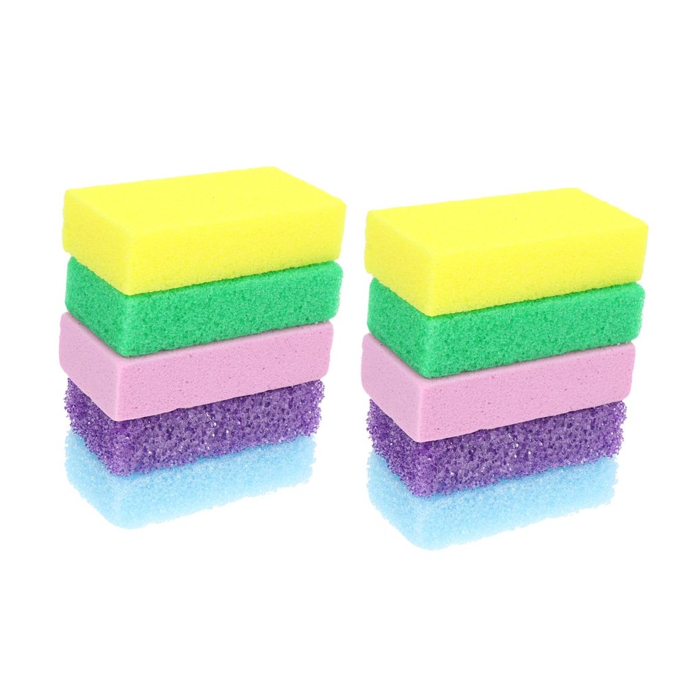 HONITANO 10pcs Foot Pumice Stone Callus Remover Pedicure Tool Foot Scrubber Stone for Smooth Skin