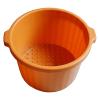 41cm Foot Soaking Tub with Massage Bottom Deep Foot Bath Basin for Home Spa Pedicure Use High Strength Plastic view 1