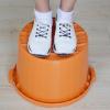 41cm Foot Soaking Tub with Massage Bottom Deep Foot Bath Basin for Home Spa Pedicure Use High Strength Plastic view 3