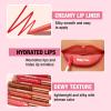 Jolilab Matte Lip Liner Lip Oil Set, Lip Makeup Set Natural Smooth Long-Lasting And Hydrating Beauty Daily Cosmetics Gift for Girls Easy-to-Use(9pcs) view 2