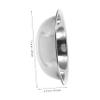 Angoily Stainless Steel Footbath Basin Multifunctional Washing Basket Foot Soak Tub Fruit Vegetable Washing Bowl Pedicure Foot Soak view 2