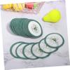 Baluue Skin Care Eye Mask 100pcs Non-woven Cucumber Shape Eye Mask Paper Cooling for Face view 4