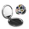 YIGOAOIU Mothers Day Portable Travel Double-Sided Mirror Makeup Artist Hand Mirror Essential for Men and Women Abstract Painting view 1