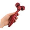 Anneome Wooden Face Massager Wheel Massage Tool for Facial Muscles Portable Handheld Design for Home Travel and Office Use Alleviates Fatigue and Promotes view 4