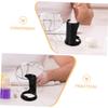 DECORNIJIA 2pcs Men's Shaver Accessory Beard Brush Holder Grooming Tool Shaving Brush Drying Rack Mount Storage Organizer Beauty Supply view 3