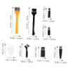 PartyKindom 48pcs Clipper Brush Set Mini Cleaning Brush for Tools Hair Clippers Keyboard Electronic view 2