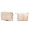 Narwey Striped Makeup Bag with Small Makeup Bag for Purse view 1