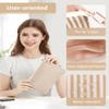 Narwey Striped Makeup Bag with Small Makeup Bag for Purse view 4