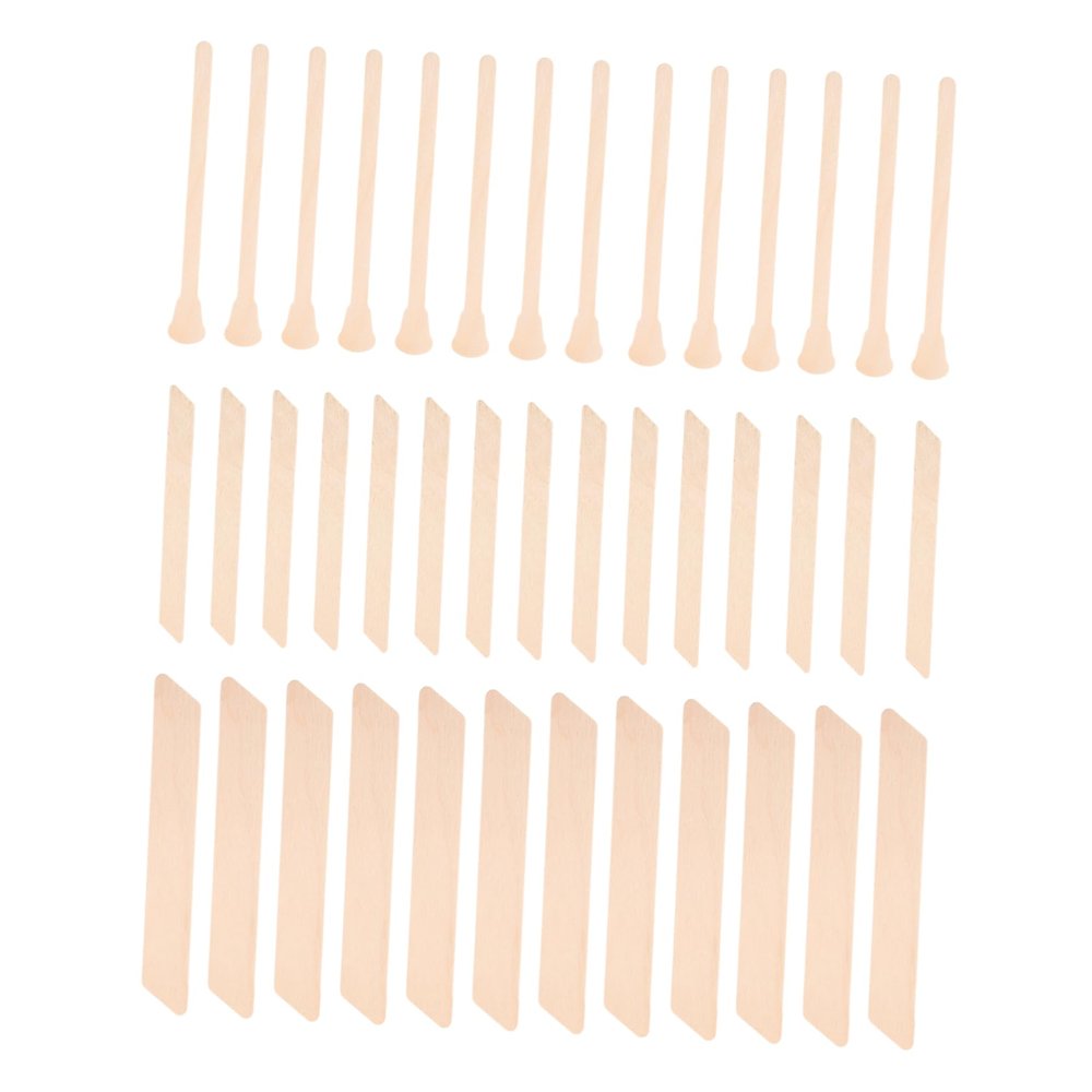 VALICLUD 150pcs Body Wax Applicators for Women Irregular Hair Wax Sticks for Smooth Body Hair Removal Safe User-friendly and Efficient Waxing for Home Salon Use