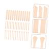WOFASHPURET 150pcs Body Hair Wax Applicators for Women Irregular Wax Wands Smooth Safe Design for Home Waxing Kits Efficient Hair Removal Sticks for Areas view 2