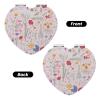 YIGOAOIU Mothers Day Portable Travel Double-Sided Mirror Makeup Artist Hand Mirror Essential for Men and Women Vibrant Flower view 2