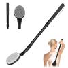 Gobiteli Back Scrubber for Shower,25" Long Handle Shower Brush for Body Exfoliator and Deep Clean,Back Scrubber for Shower for Men,Women and Elderly view 1