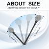 Gobiteli Back Scrubber for Shower,25" Long Handle Shower Brush for Body Exfoliator and Deep Clean,Back Scrubber for Shower for Men,Women and Elderly view 3