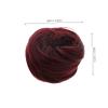 FOMIYES 2pcs Faux Hair Bun Extensions Clip for Effortless Updos Lightweight Hair Accessories for Travel and Everyday Stylish Looks view 2