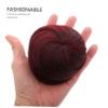 FOMIYES 2pcs Faux Hair Bun Extensions Clip for Effortless Updos Lightweight Hair Accessories for Travel and Everyday Stylish Looks view 4