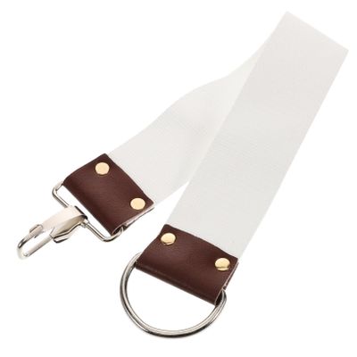 Mikinona Dual Layer Canvas Strop Professional Barber Shaving Tool for Straight for Barbershops and Personal Use Polishes and Sharpens Blades Smooth Shave