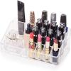 16 Compartment Cosmetic Display Cases Makeup Lipstick Storage Organizer Holder Box Case,Transparent (22L x 12.2W x 7.5H) view 2