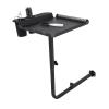 BANEBONE Adjustable Salon Tool Tray - 66lbs Capacity Styling Chair Mounted Organizer with Wig Plate, Rustproof Iron Tray for Hair Extensions/Barber/Spa view 1