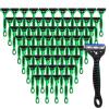 Wovnet 60 Pcs Men's Disposable Razors Set 3 Blade Bulk Sensitive Head Shaving Razors for Men Travel Hotel Spa Christmas Party Gift view 1