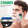 Wovnet 60 Pcs Men's Disposable Razors Set 3 Blade Bulk Sensitive Head Shaving Razors for Men Travel Hotel Spa Christmas Party Gift view 3