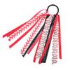 10pcs Sport Baseball Hair tie Ponytail Holder,softball baseball hair bows Red White Black, 10 Inch Streamers with Baseball Pattern hair accessories view 4