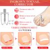 Ingrown Toenail Removal Kit, Professional Ingrown Toenail Treatment, Ingrown Toenail Tools Kit with Ingrown Toenail Corrector Drops, Toenail Clipper, Corrector Patch, Stainless Steel Pedicure Tool Set view 4
